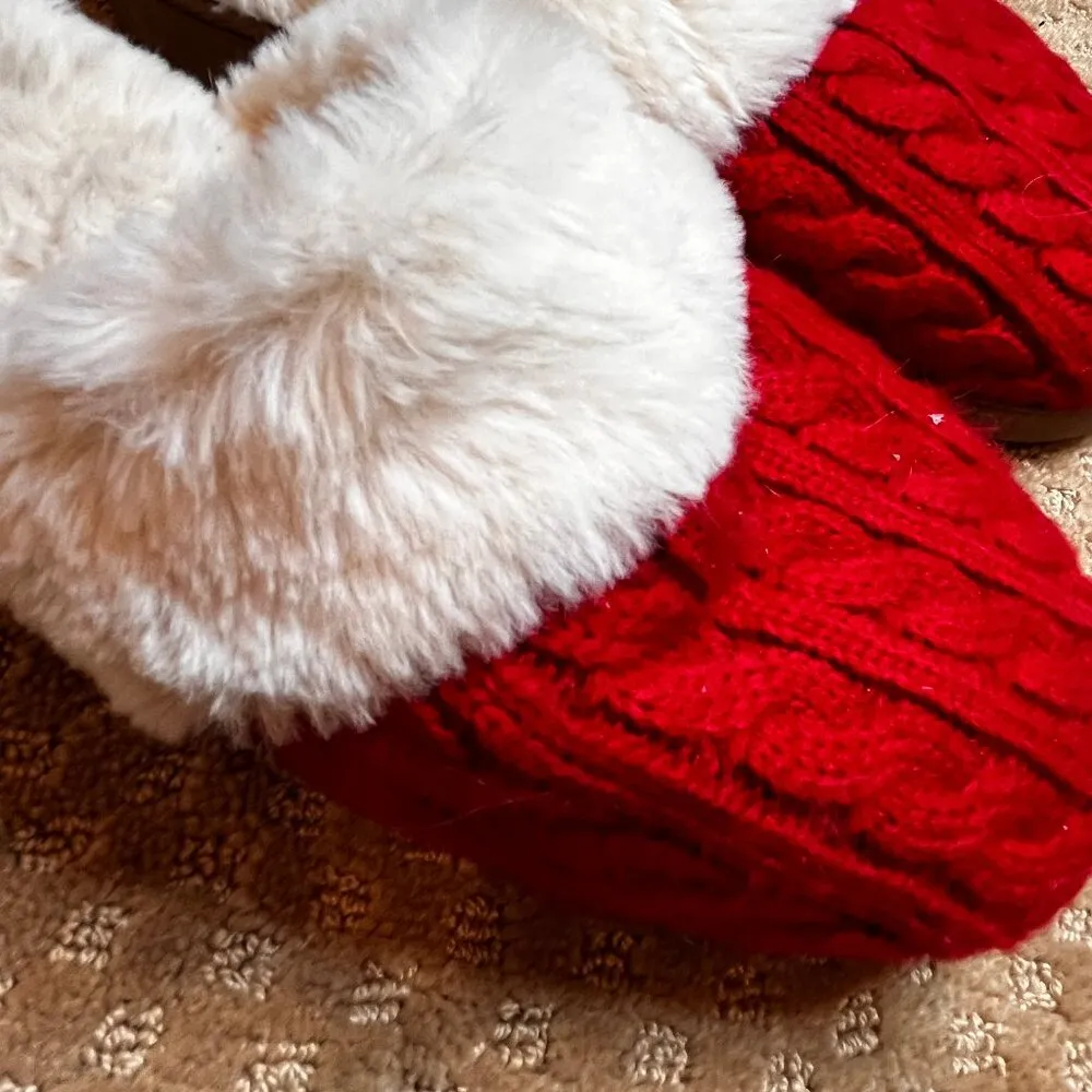 J.Crew Factory Red Cable Knit Slip - Image 2