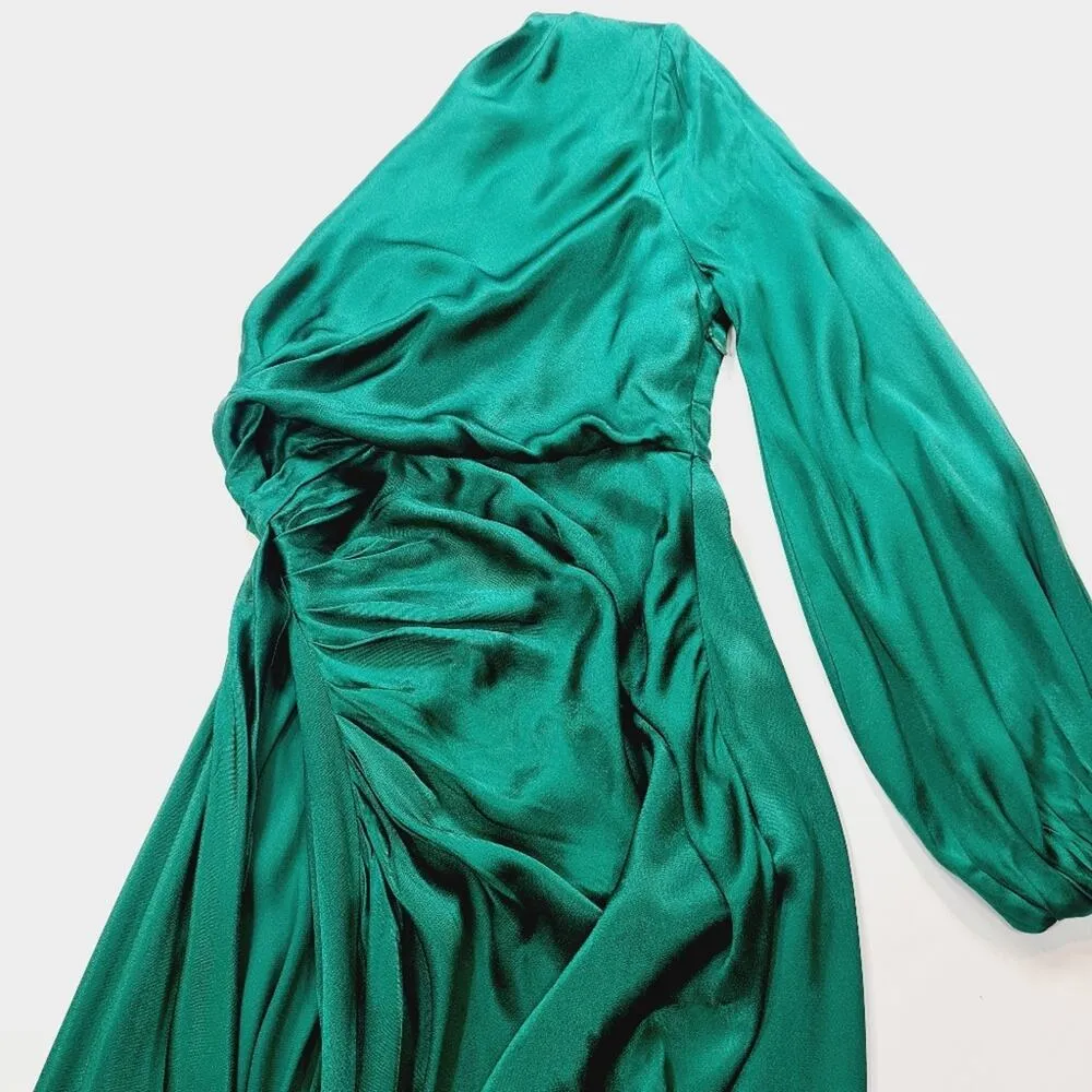 Michael Costello x REVOLVE Heather Gown in Green XS - Image 5