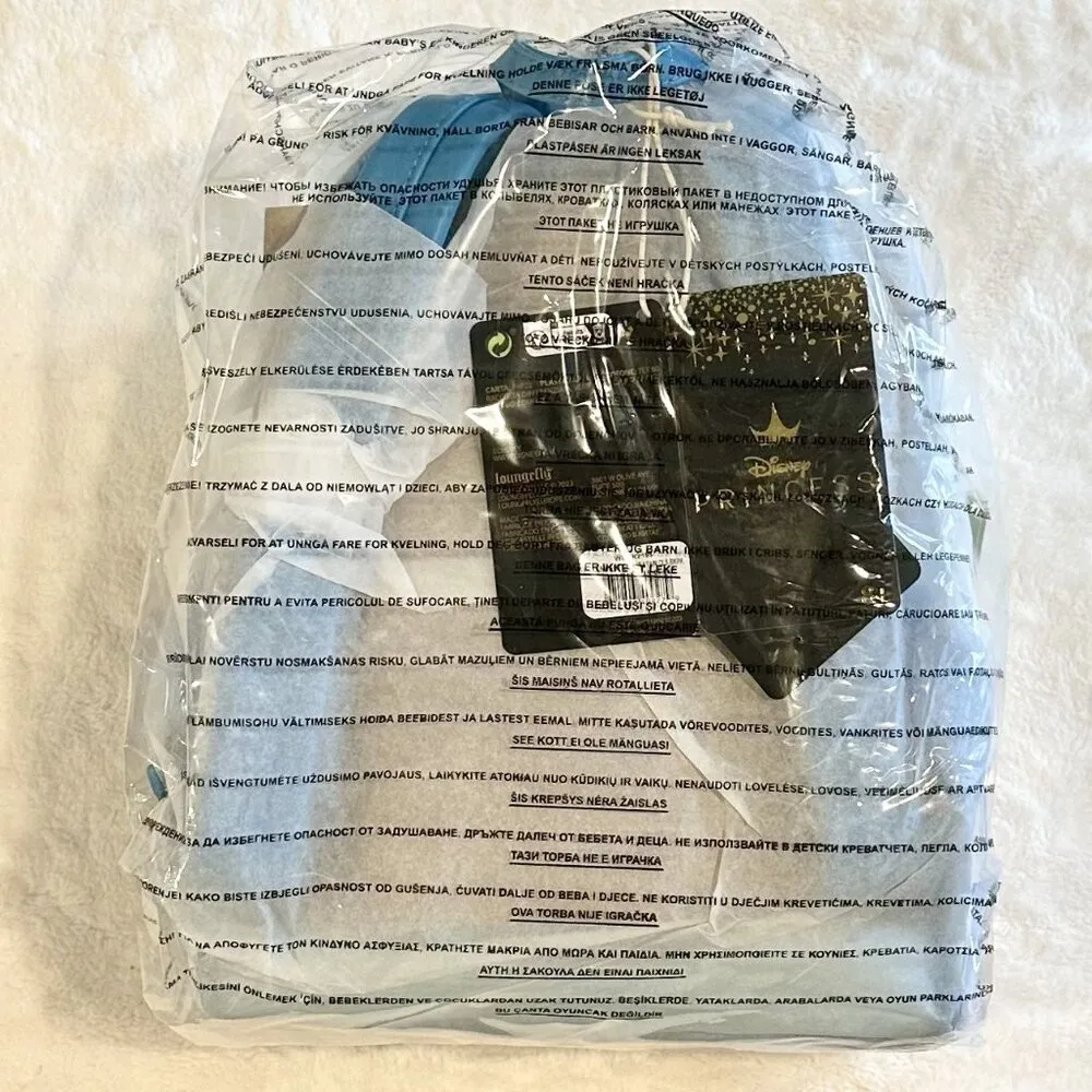 NWT Disney Exclusive Little Mermaid Stained Glass Mini Bag Backpack - Image 5