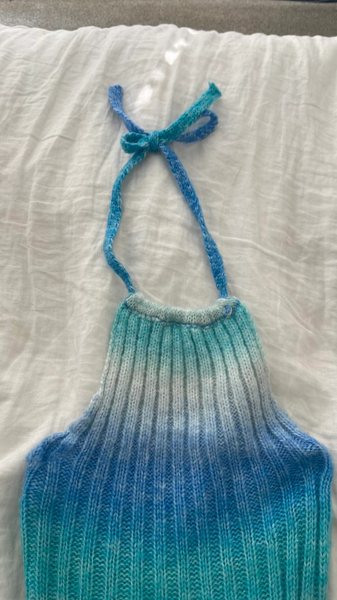 Ombré Dress Blue - Image 3