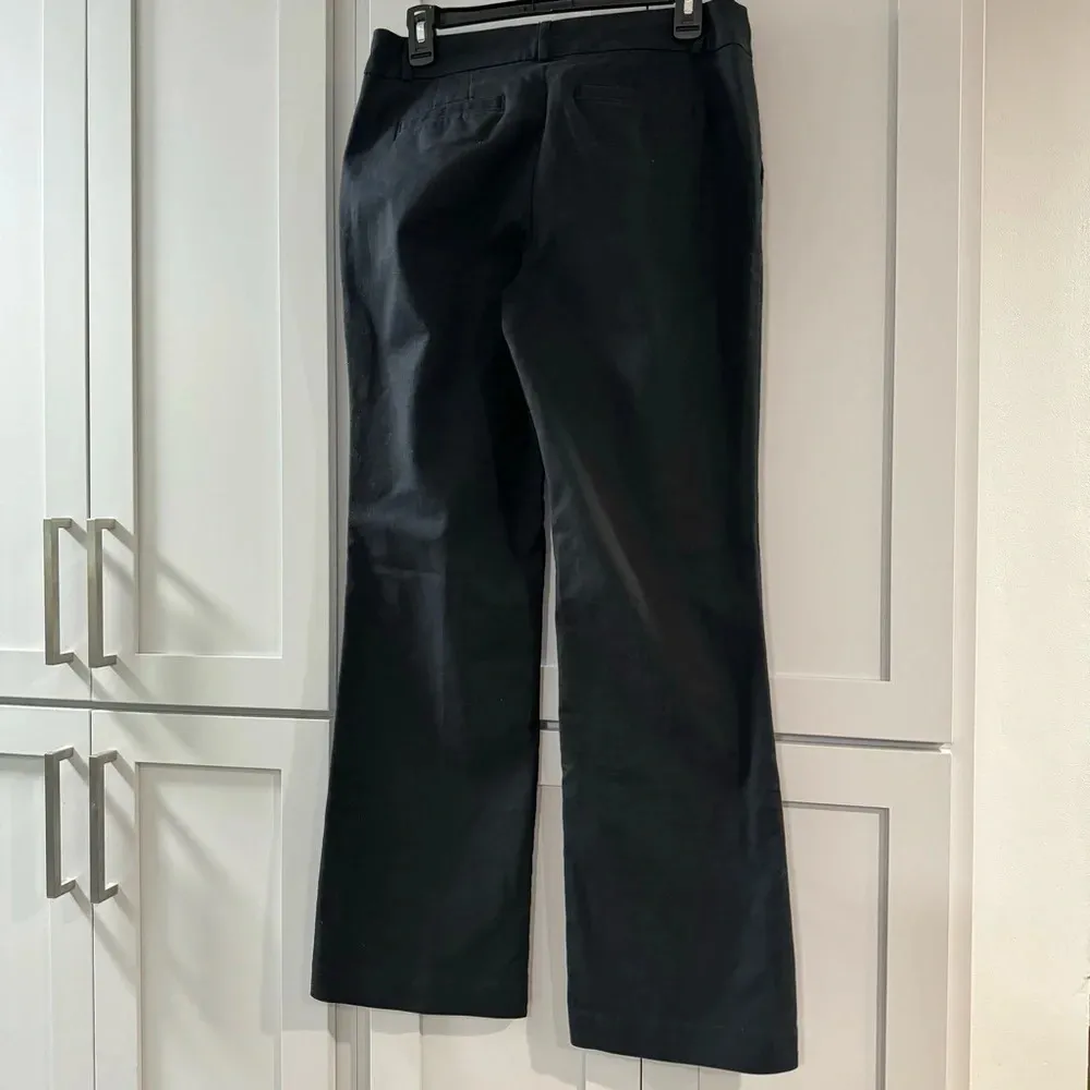 Women’s Banana Republic Jackson‎ Fit Cotton Blend Black Pants size 6R - Image 6