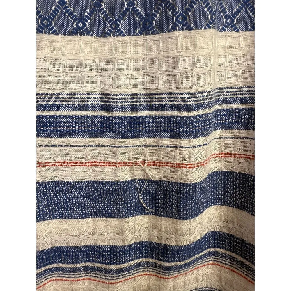 dRA Los Angeles Maxi Dress Tiered Cotton Anthro Brand Striped Cottagecore Sz M White Size M - Image 10