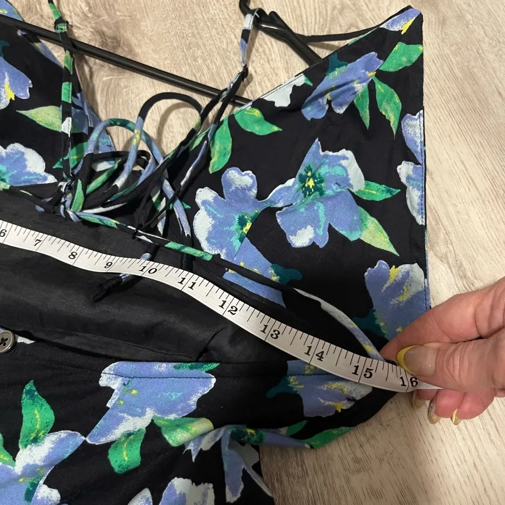 Free People Women's Finer Things Floral Midi Dress - Image 8