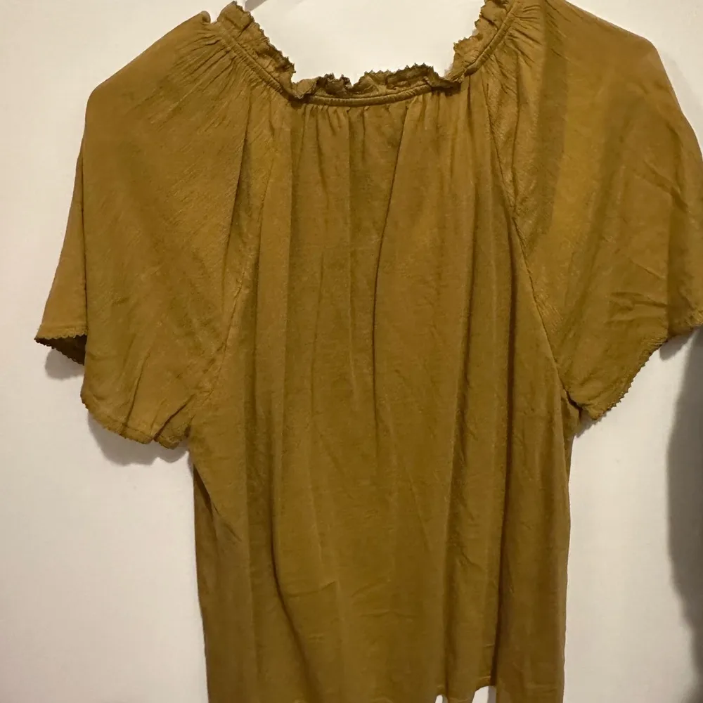 J.Jill top size small mustard floral top - Image 9