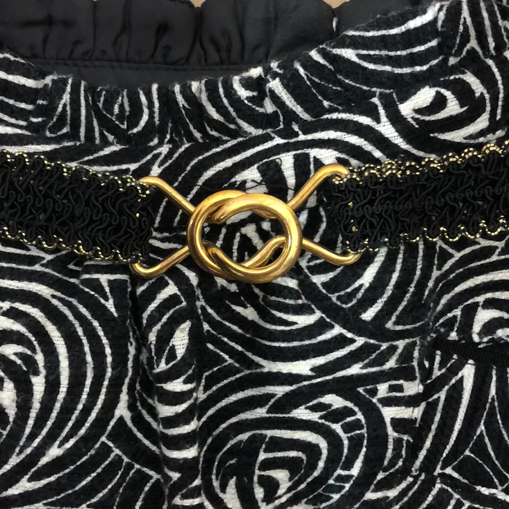 Elevenses “Painted Night”  Textured Skirt Sz 0 - Image 2