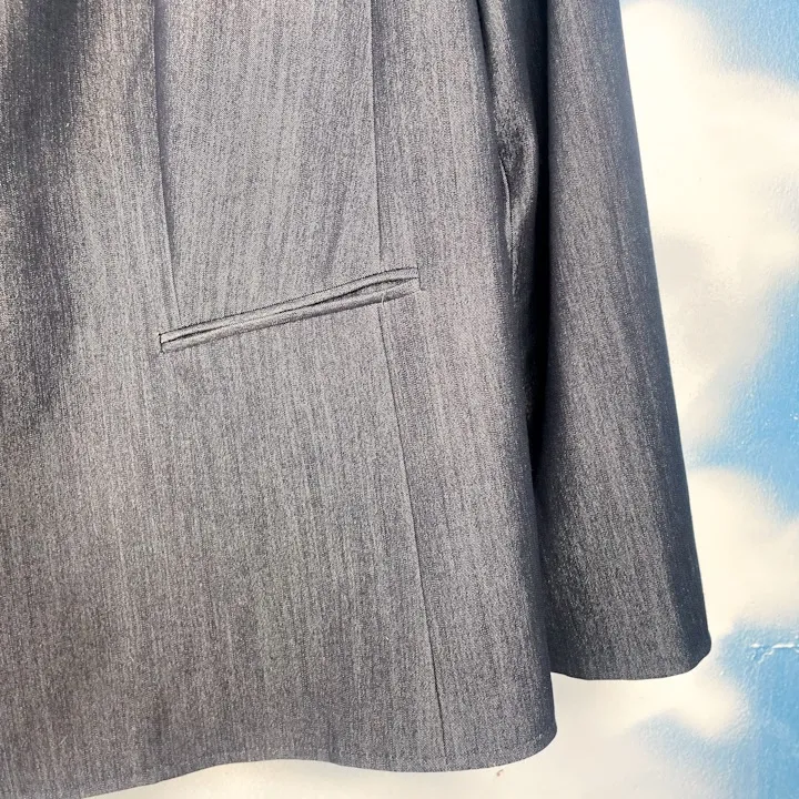 Tahari ASL classic work wear blazer Gray Size 16W - Image 4