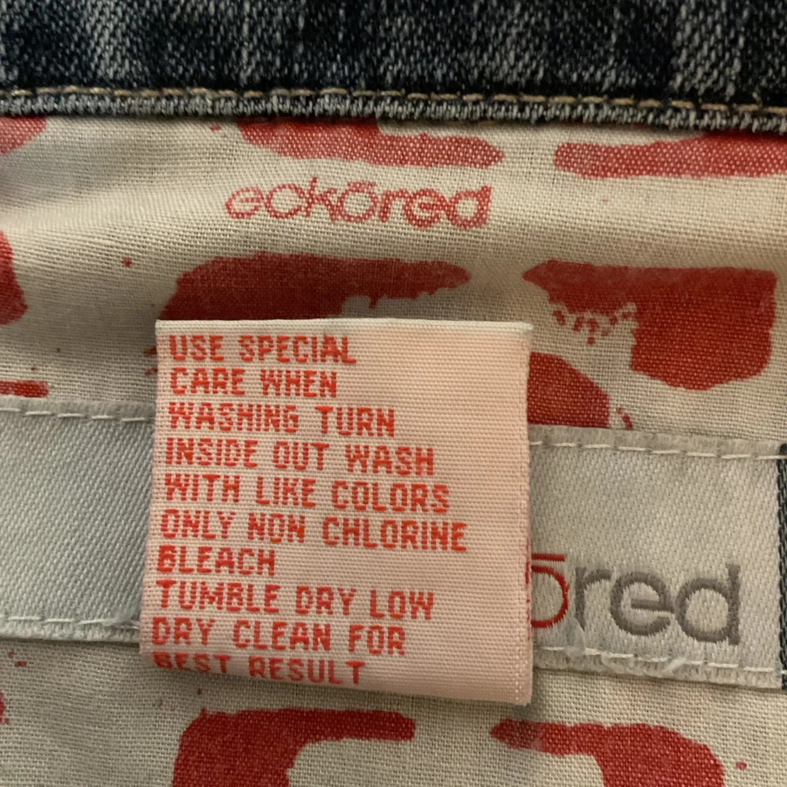 Ecko Red Women's Stretch Long Sleeve Full Zip Curvy Pockets Jean Jacket Size M Blue Size M - Image 13