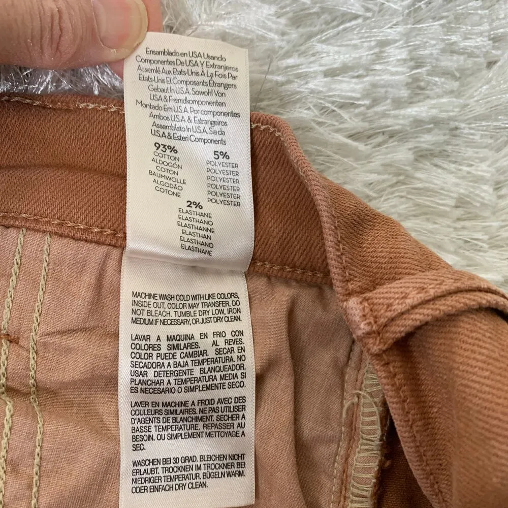 Mother Glazed Ginger The Rambler Cargo Ankle Sz 25 Brown - Image 7