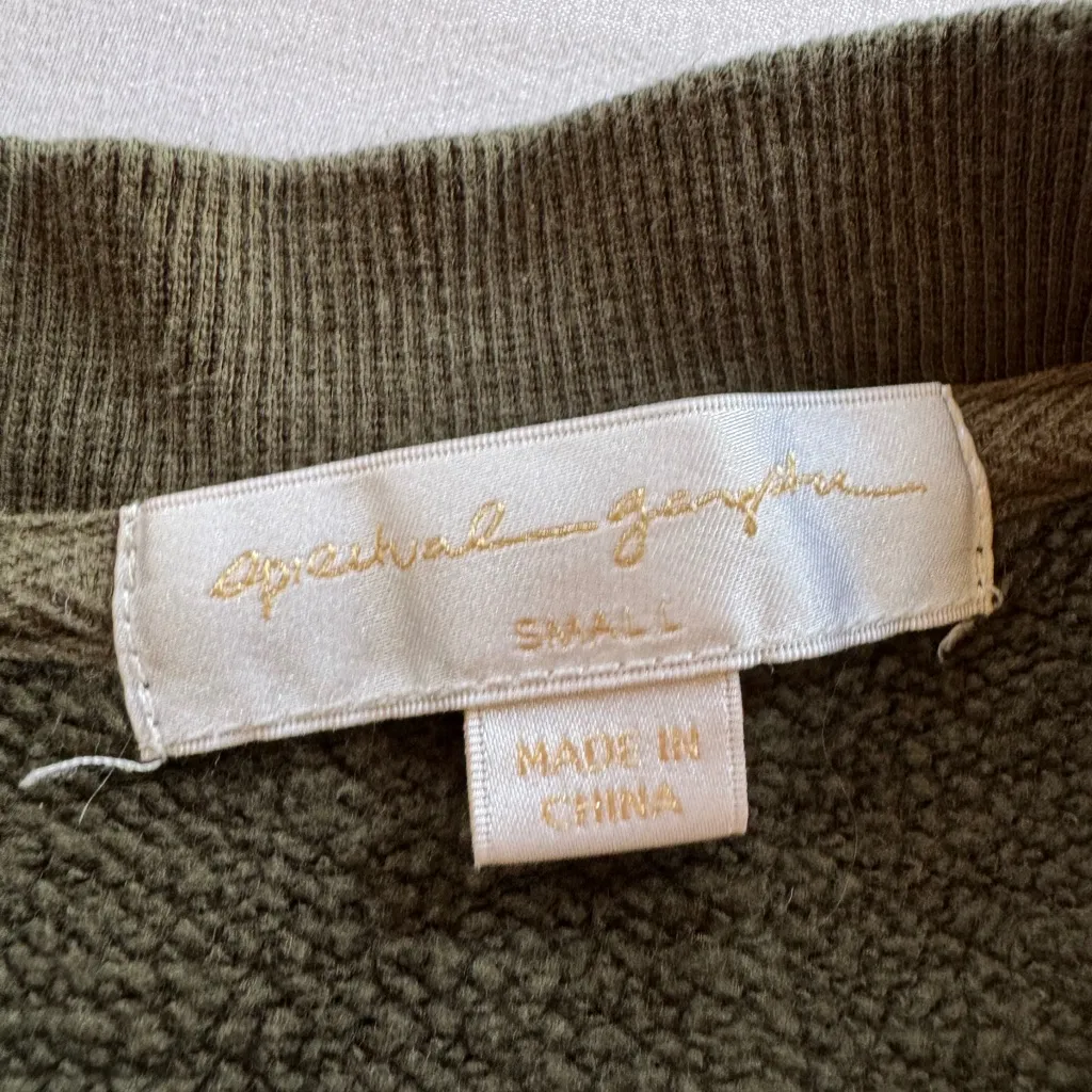 Spiritual Gangster Green Crewneck Sweater size S - Image 3