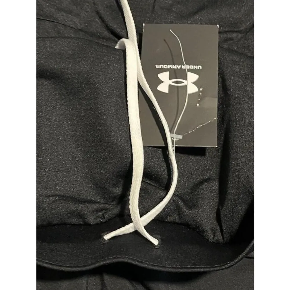 Under Armour Running Shorts Womens Size 3X Black White Lined Drawstring Fly By 2 - Image 7