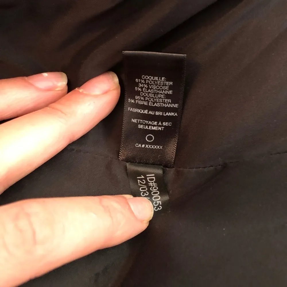 Black Express Blazer Size 2R - Image 6