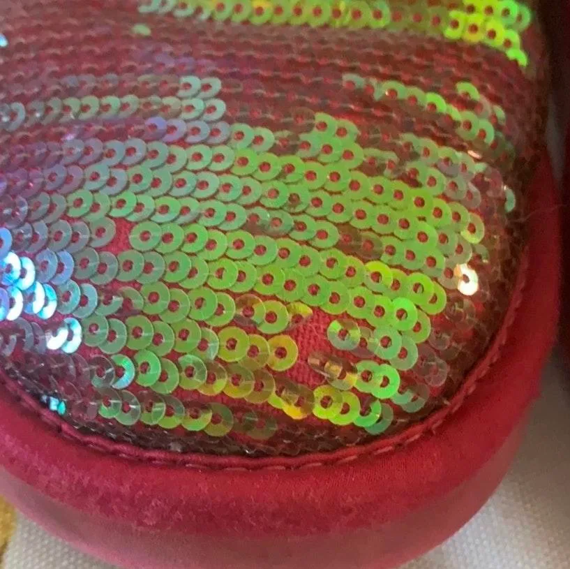 UGG Pink Short Sequin  Boots - Image 4