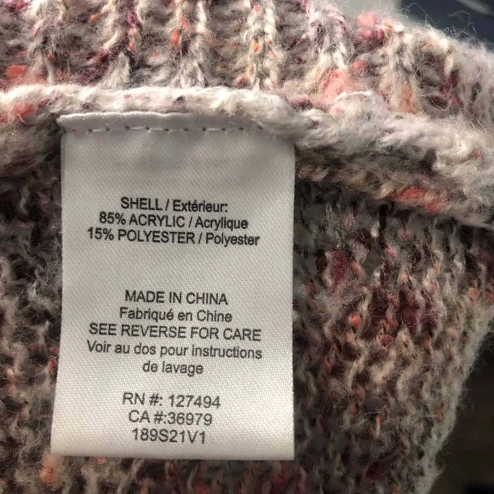 Heartloom Waffle Knit Confetti Open Cardigan - Image 10