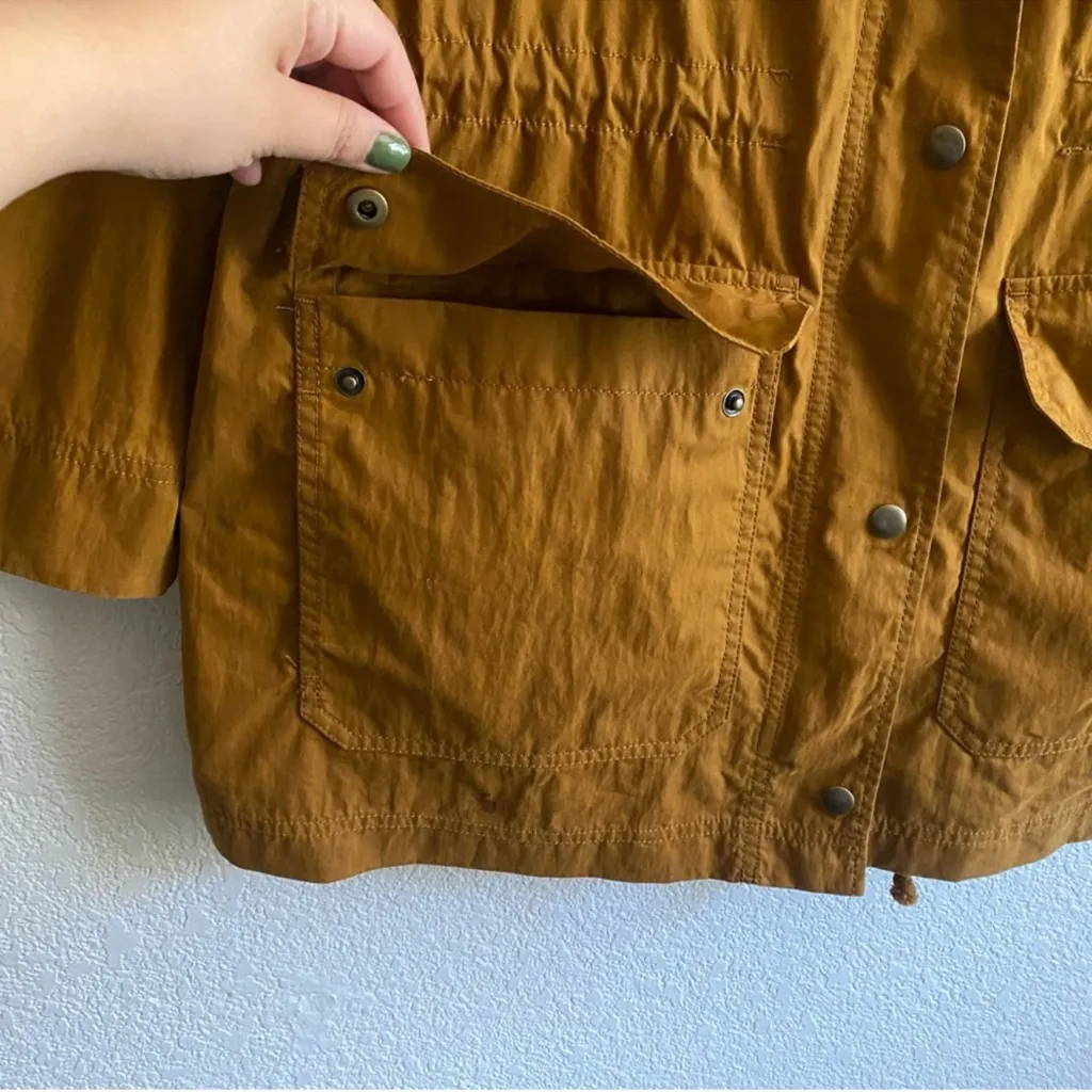 Madewell Anorak Raincoat Size XS Anorak Raincoat Water Resistant Utility - Image 8