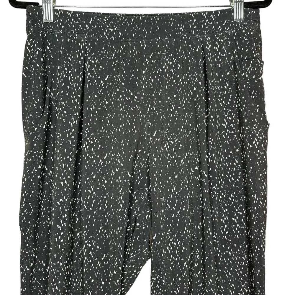 Lululemon Jogger Butterfly Texture Black White Size 8 - Image 7