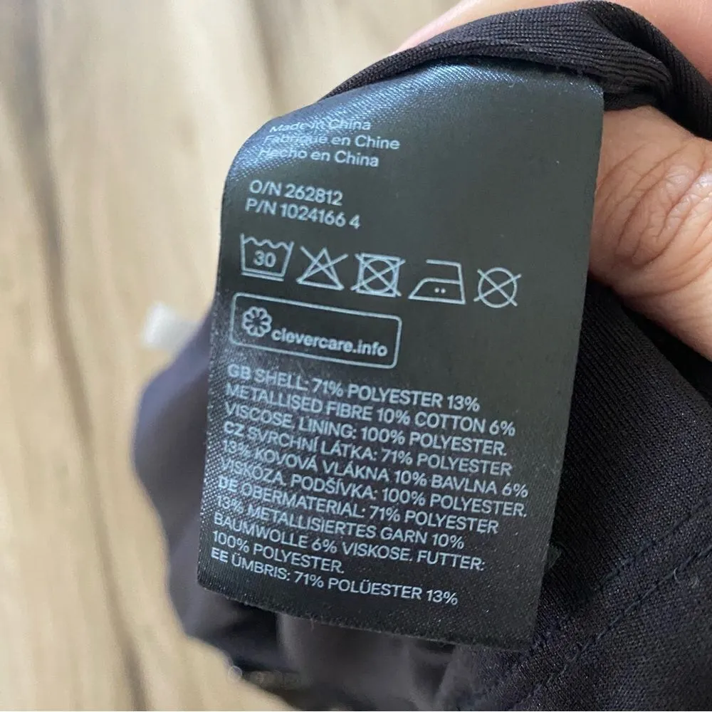 Milly Bella City Scape Satin spaghetti V-neck Top made in USA - Image 6