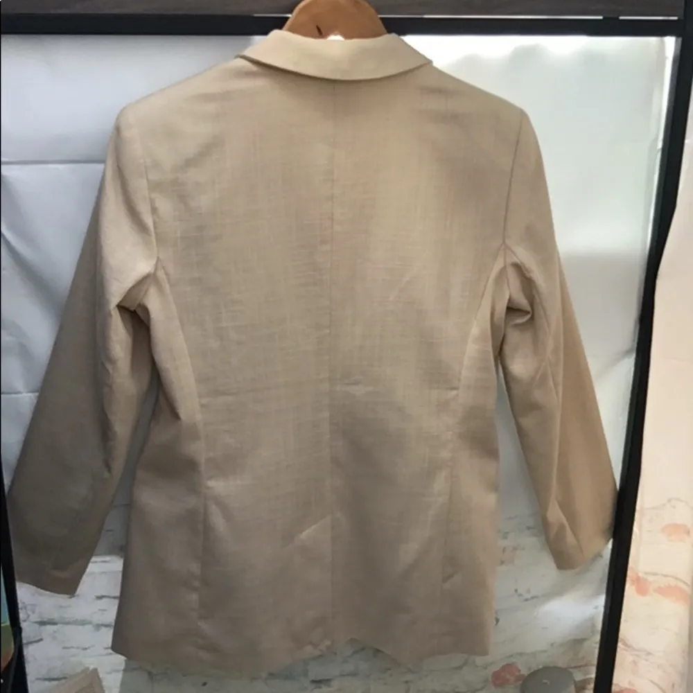 New Nine West Women’s Double Breasted Boxy Career Ready Blazer Jacket - Image 8