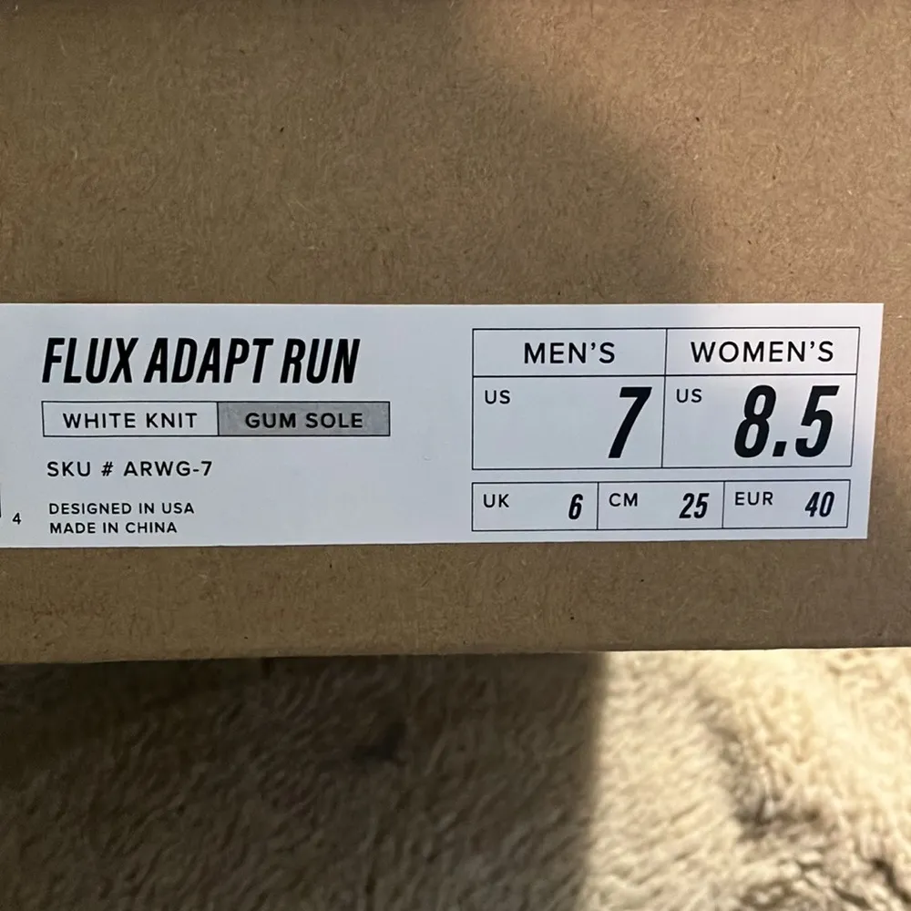 🧜‍♀️ Flux Footwear Adapt Runner, M 7/W 8.5 White Size undefined - Image 10