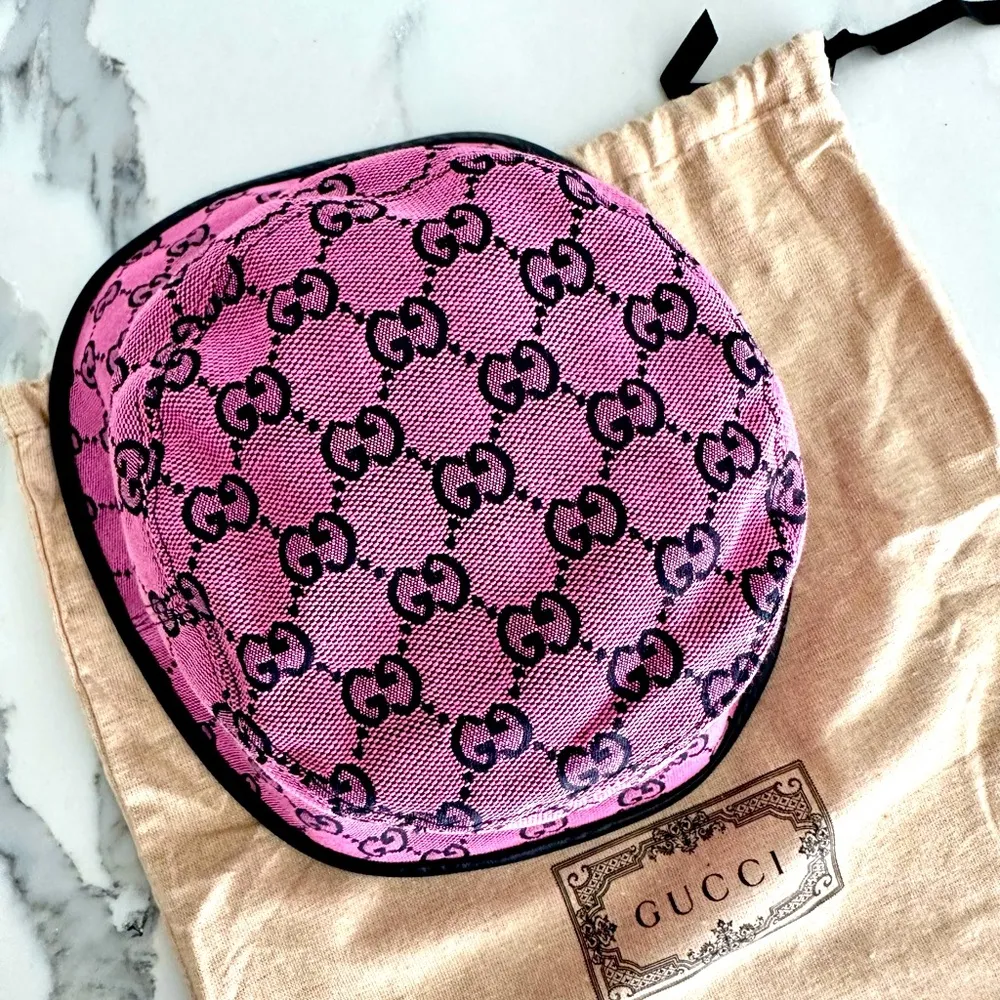 Gucci GG Supreme Fedora Bucket Hat - Image 3