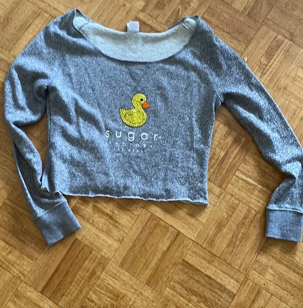 Sugar Factory  Long Sleeve Rhinestone Shirt - Image 2