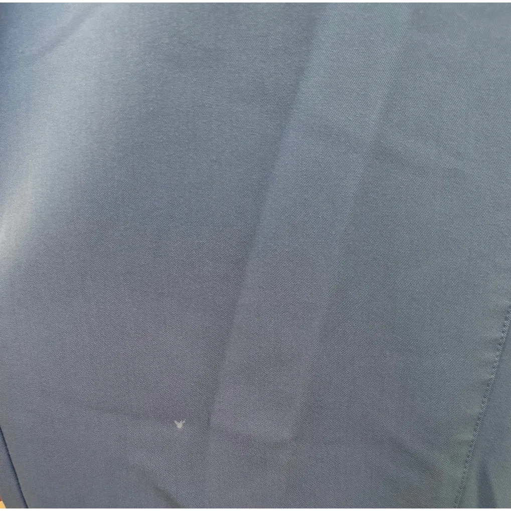 FIGS High Waisted Jogger Scrub Pants in Blue w/Tie Waist Band Women Large - Image 3