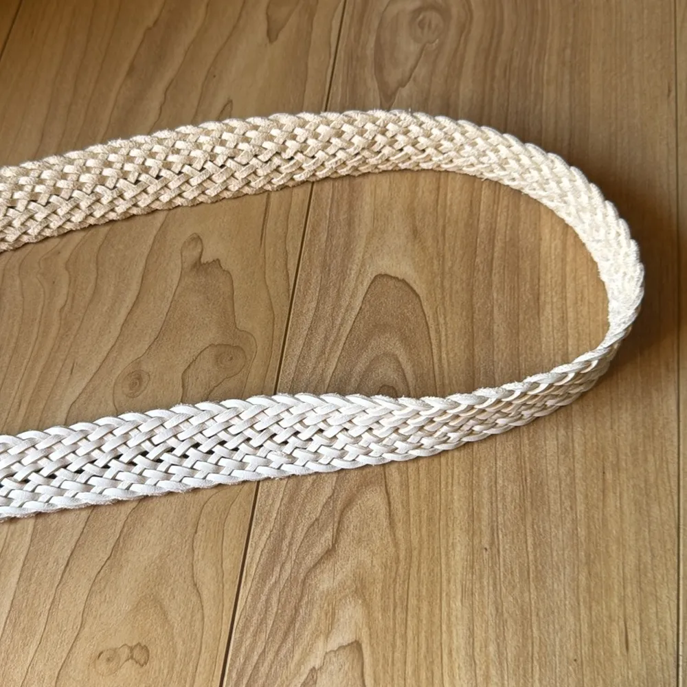 Woven Belt with Gold Buckle - Image 3