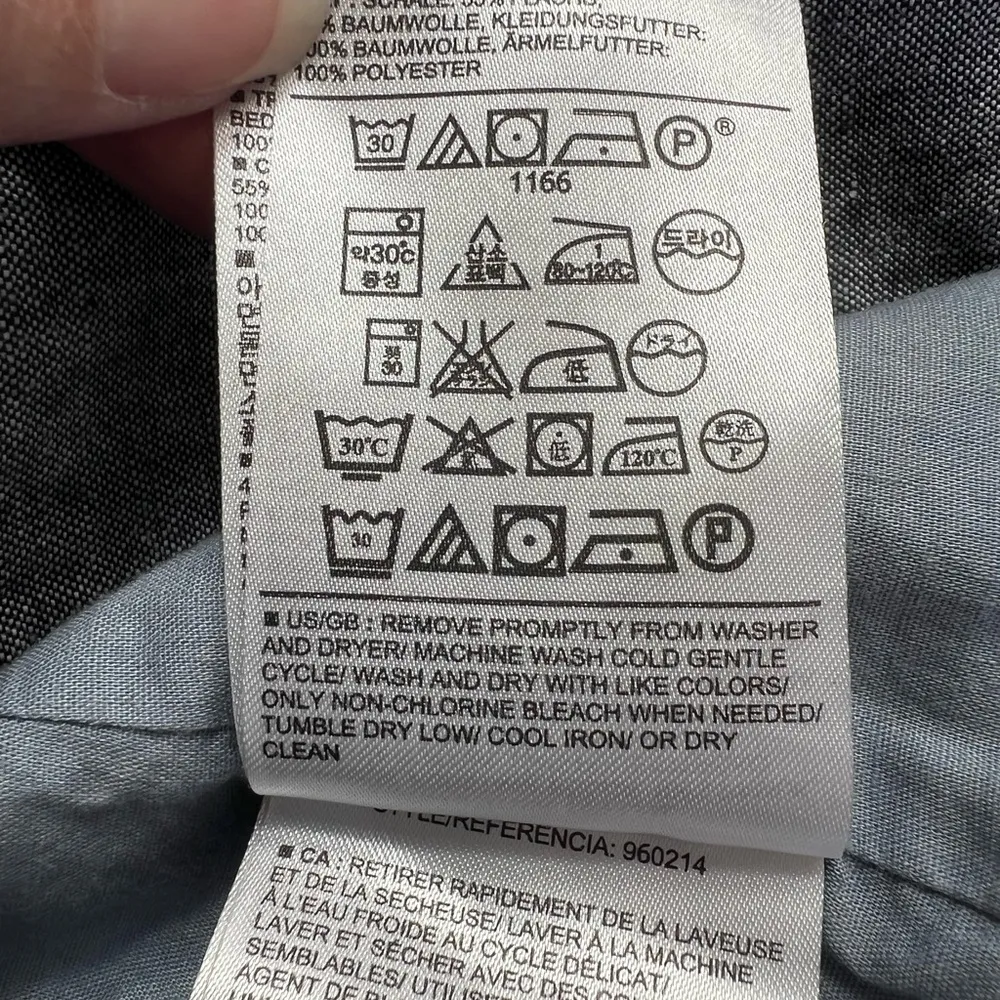 Gap  Linen Cotton Blend‎ Preppy Blazer - Image 10