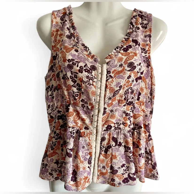 Idyllwind Multicolor Floral Tank Top - Image 5