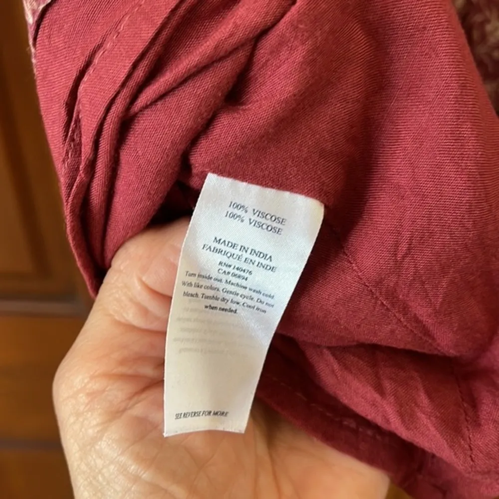 Faherty  floral long sleeve shift dress - Image 4