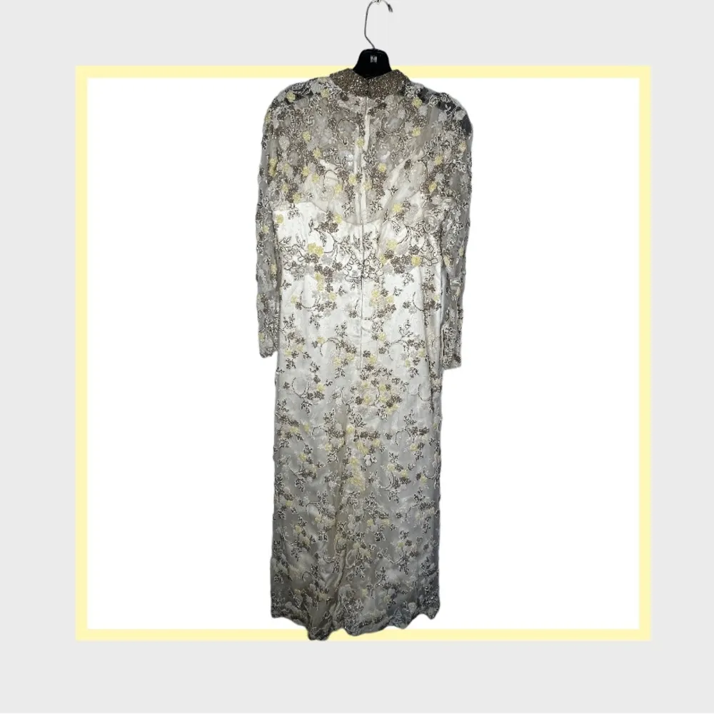 Vintage Designer Beaded Gown‎ Size undefined - Image 4