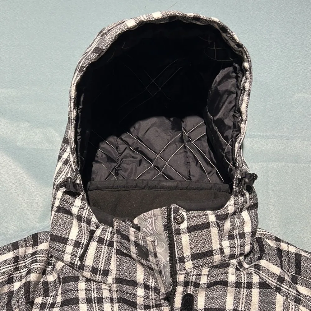 Women’s CastleX Ski Snowboard Jacket Black and White S - Image 5