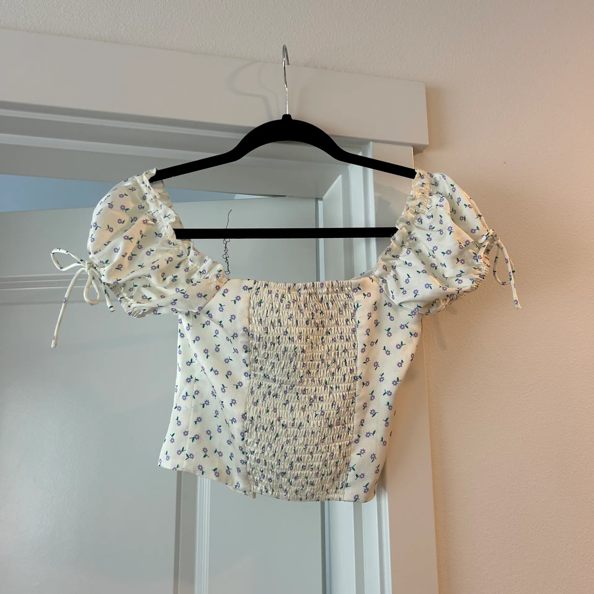 yellow satin corset top - Image 5