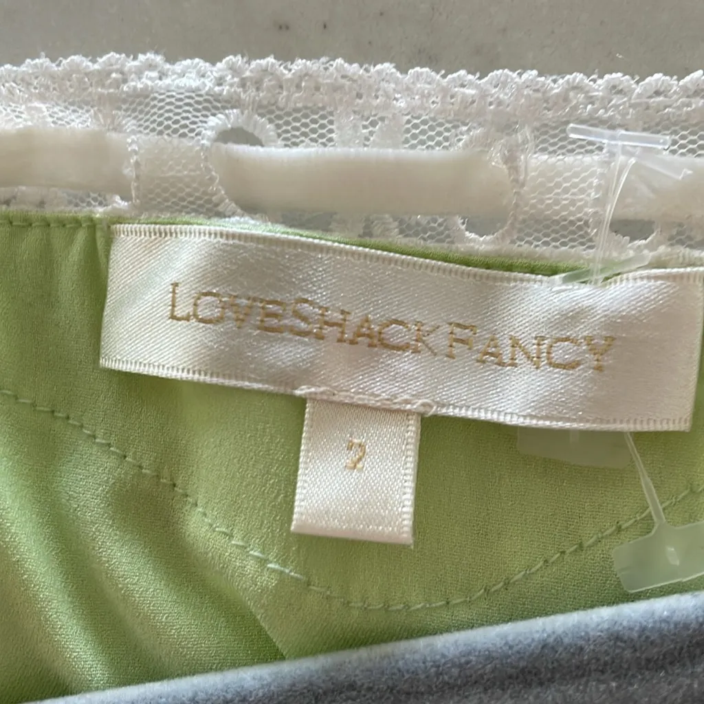 LoveShackFancy Aubrietta Mini Dress - Image 8