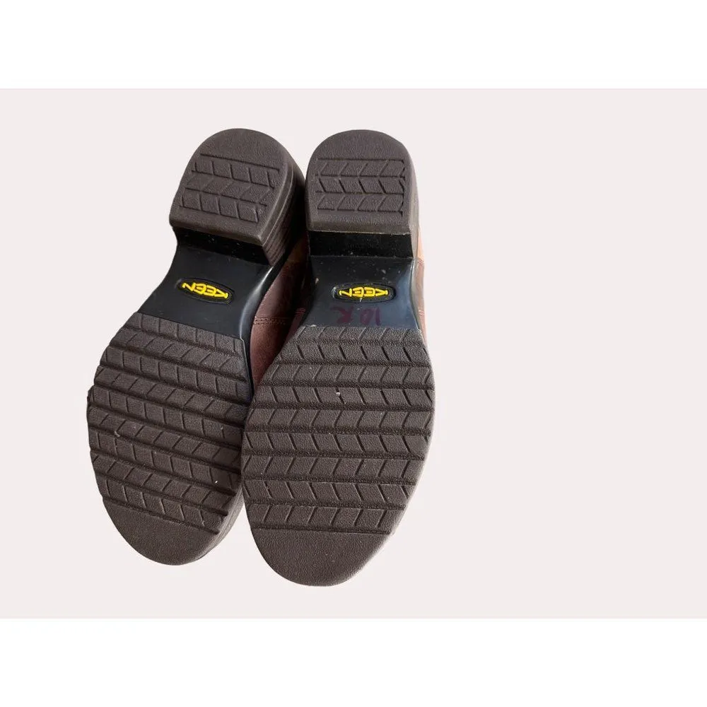 Keen women’s brown leather ankle boots shoes size 7 SKU 6174 - Image 7