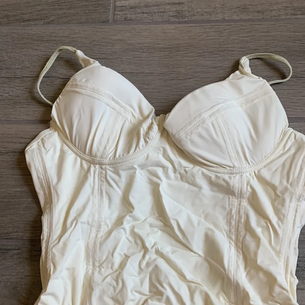 Cream one piece swimsuit - Image 2