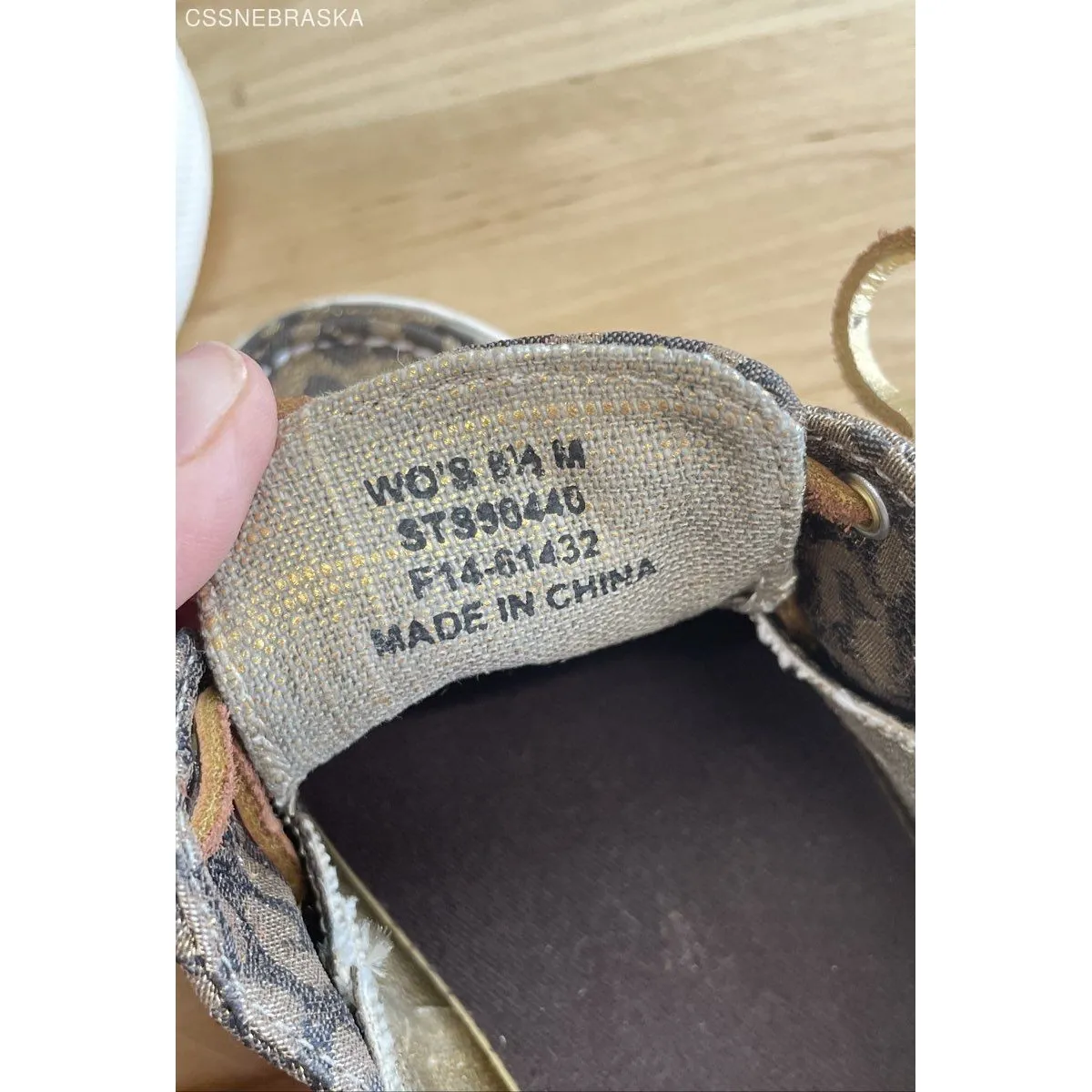 Sperry Top-Sider Women's Boat Shoes Leopard Print Gold Eyelets Casual - Size 5.5 - Image 6