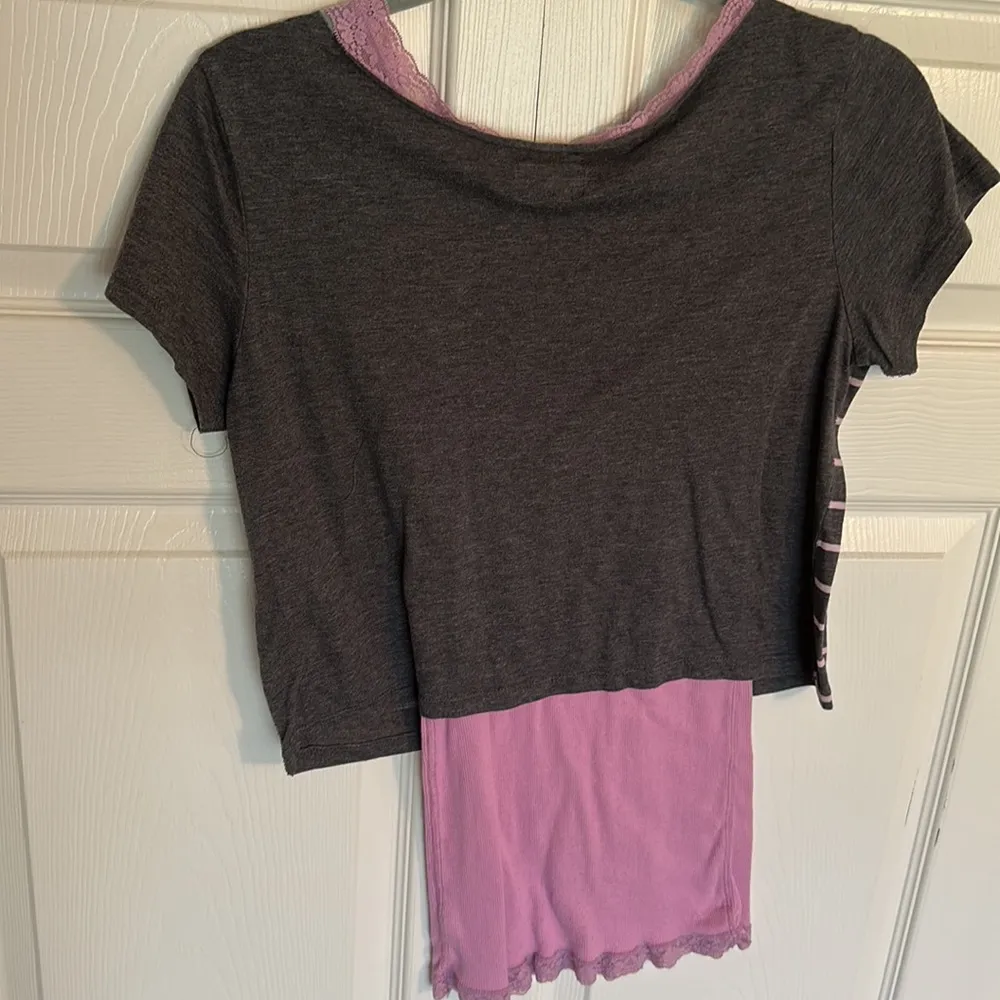 American Eagle  Crop Top and Tank Set - Image 4