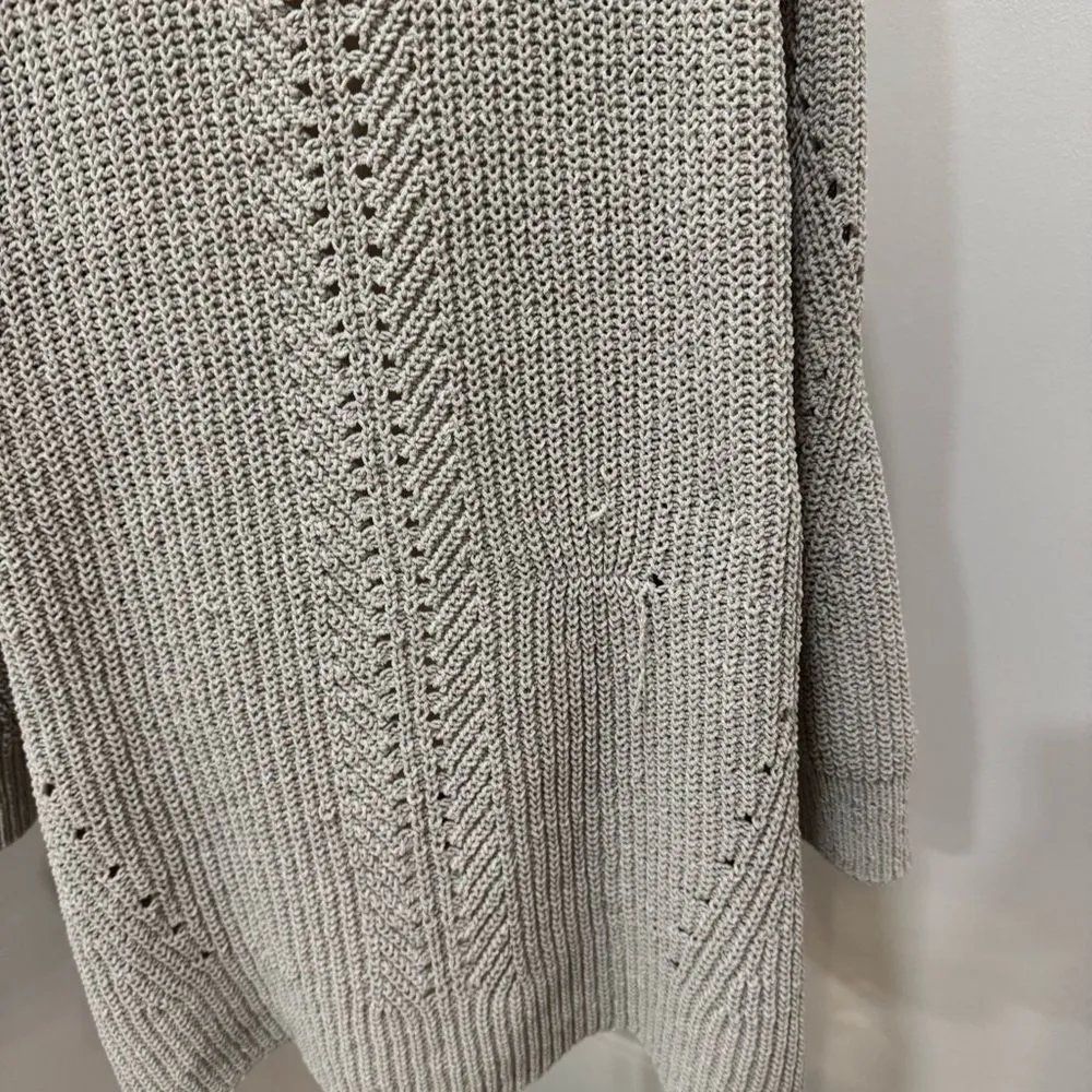 Members Mark‎ Womens Cardigan Size Large Tan - Image 5