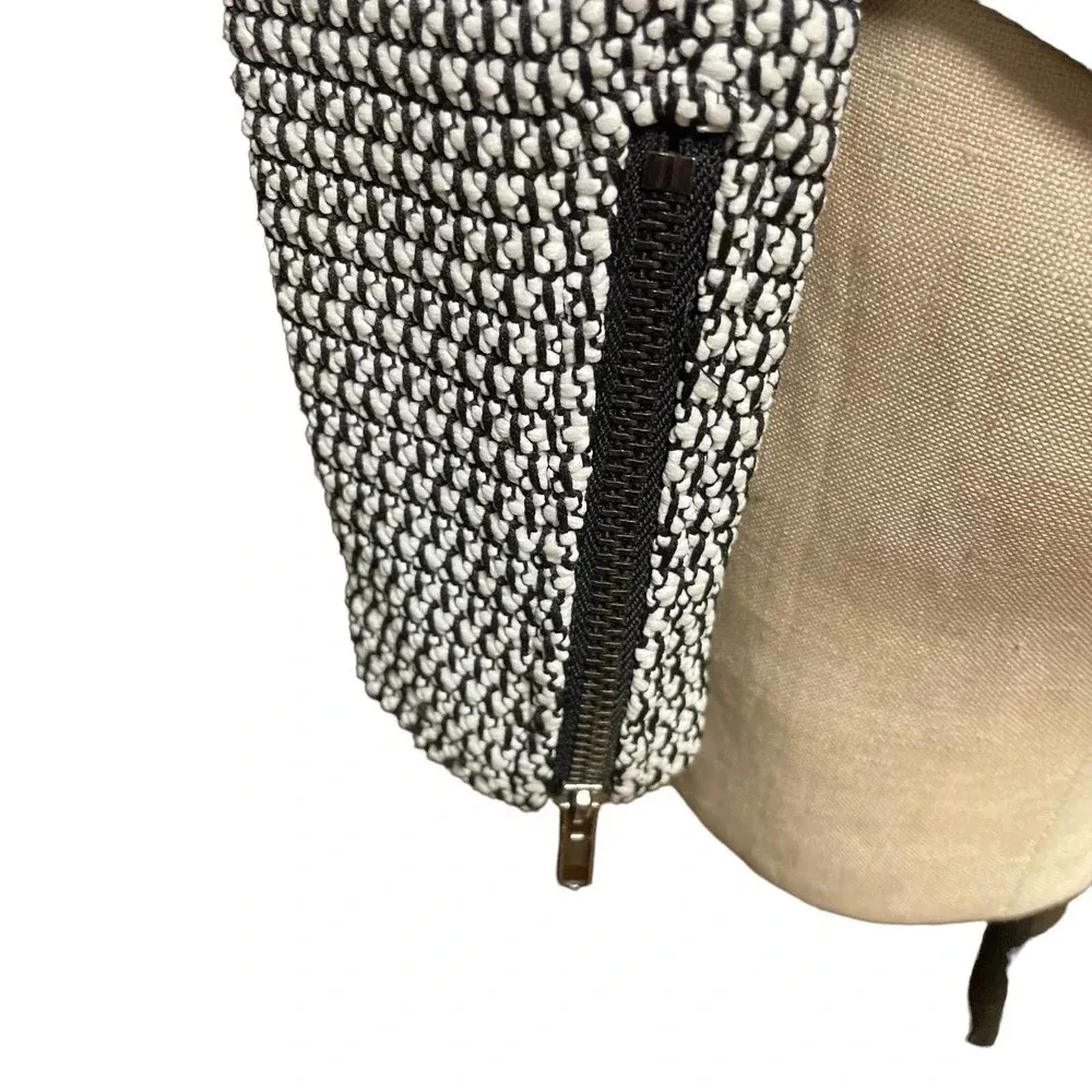 Generation‎ Love Aston Bonded Faux-Leather Boucle Cardigan Blazer Size S - Image 8