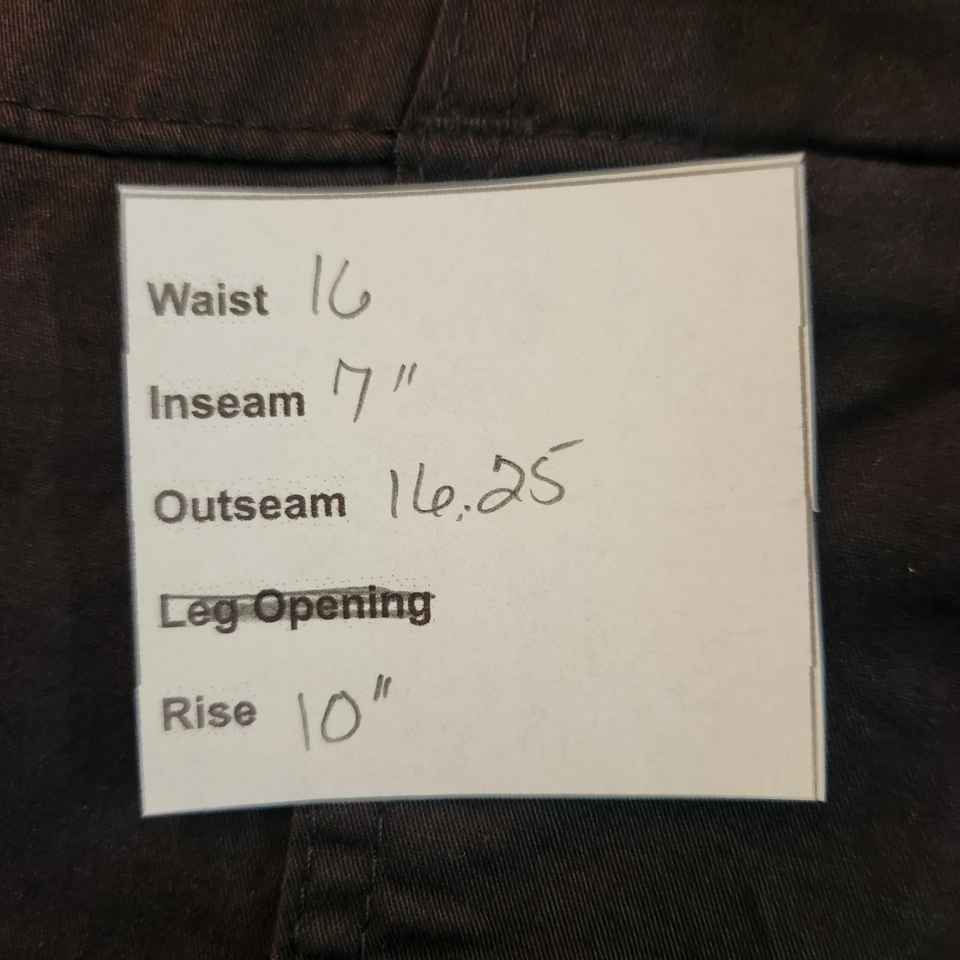 Riders by Lee Black Shorts NWT Size 12 Lee Black Mid-Rise Shorts - Image 2