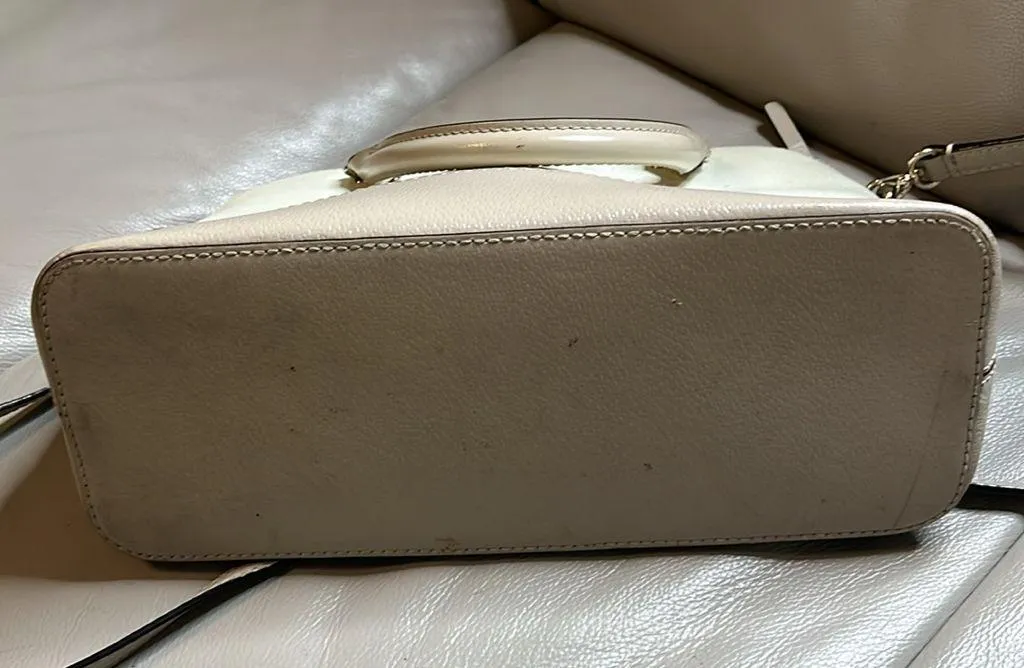 Kate Spade Cream/Pebble Wellesley Small Rachelle Satchel - Cross Body Bag - Image 6