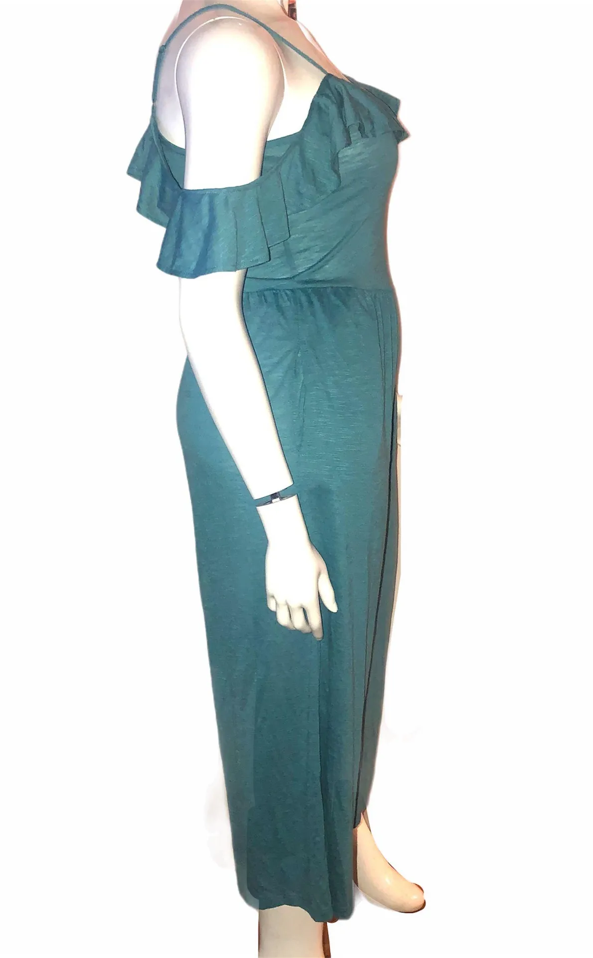 Wide leg Knit Jumpsuit - Image 4