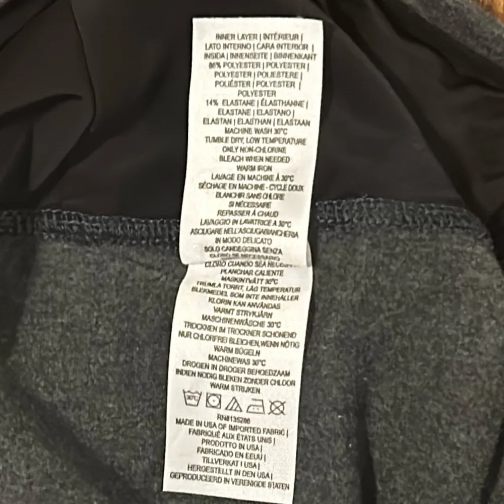 Leggings Ponte Gray Cropped High Waist Leggings Size M - Image 5