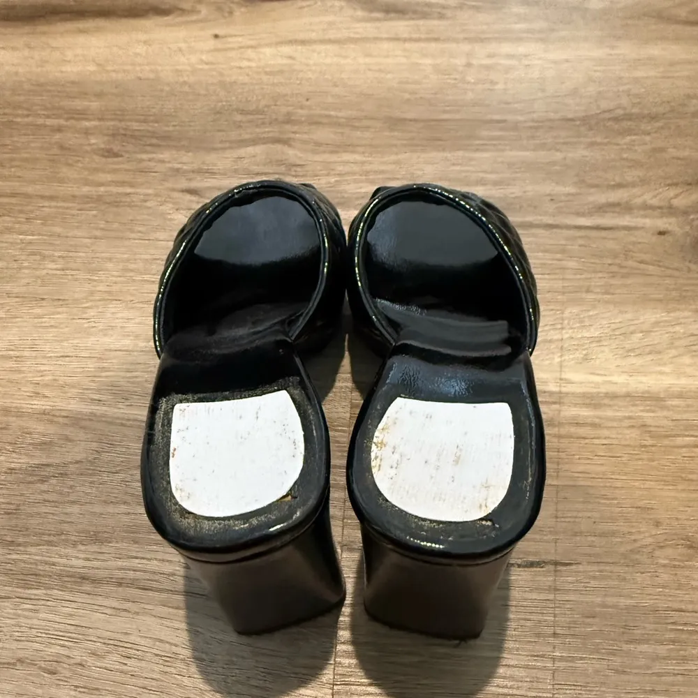 Jeffrey Campbell Nana Black Quilted Leather Heels - Image 5