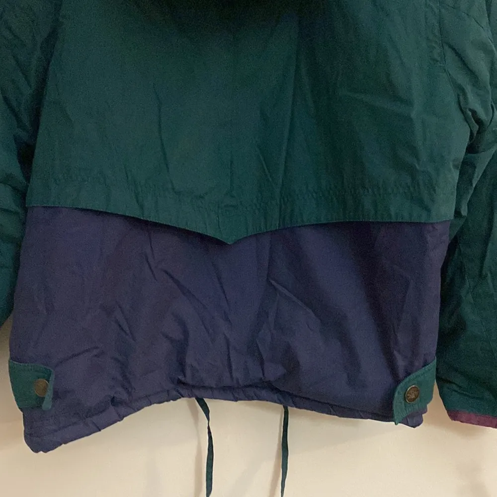Vintage Paris Sport Club womens green/blue purple full zip jaket size M Green Size M - Image 11