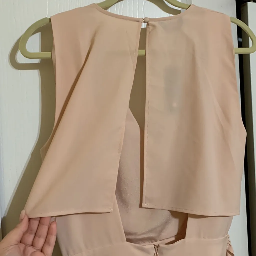 Bebe  tie-waist slit back jumpsuit - Image 10