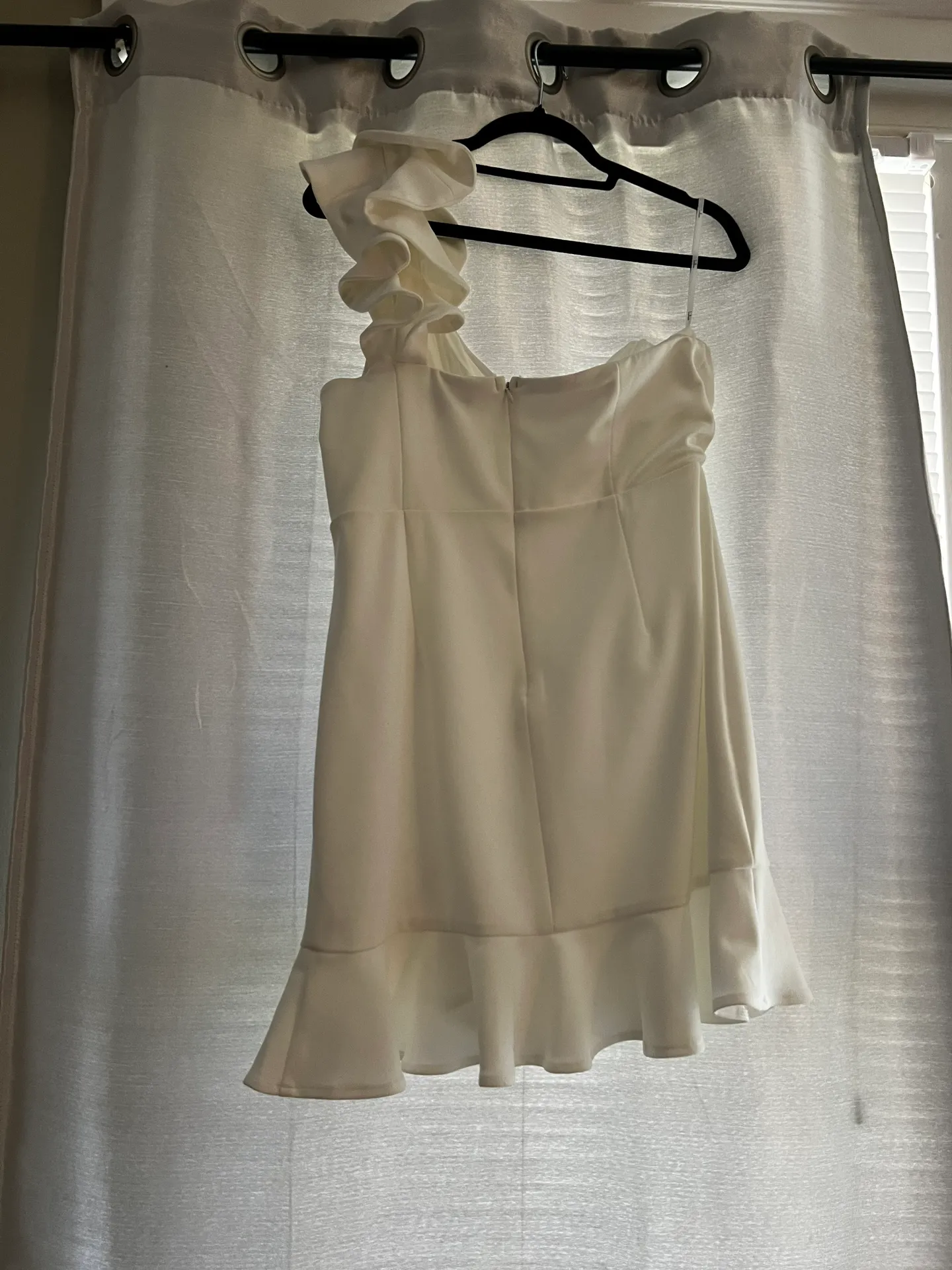 Lulus White Mini Cocktail Dress - Image 4