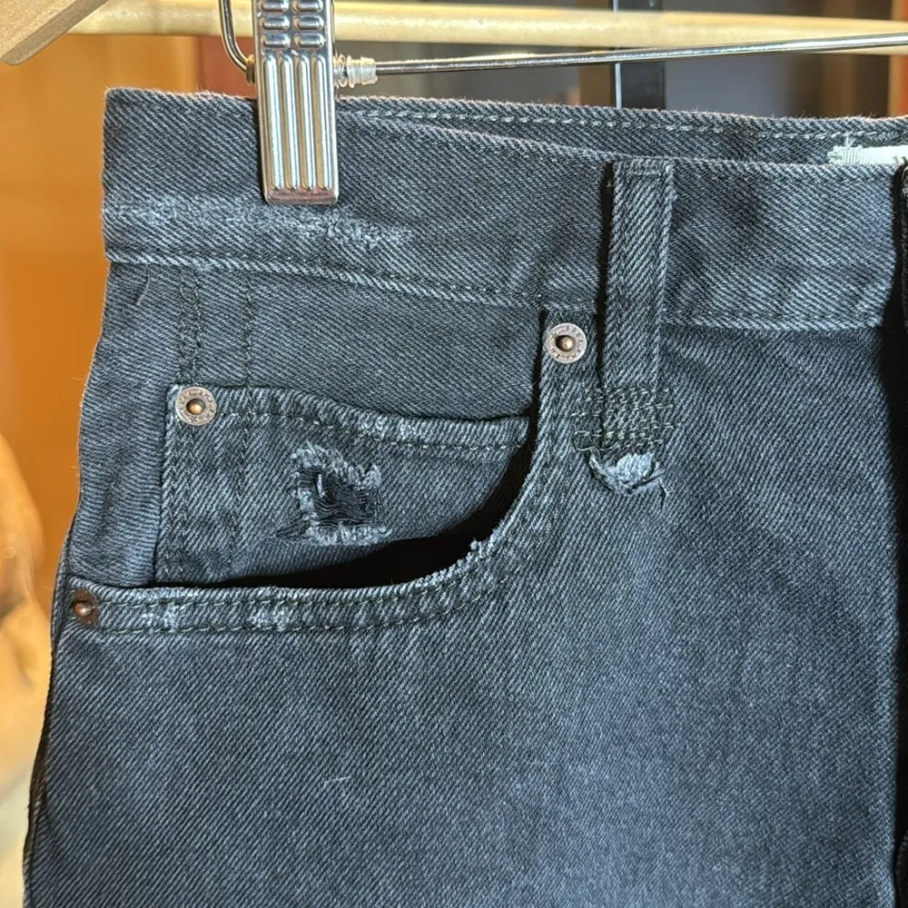 Free People We The Free Makai Cutoff Short in Washed Black Size 27 - Image 9