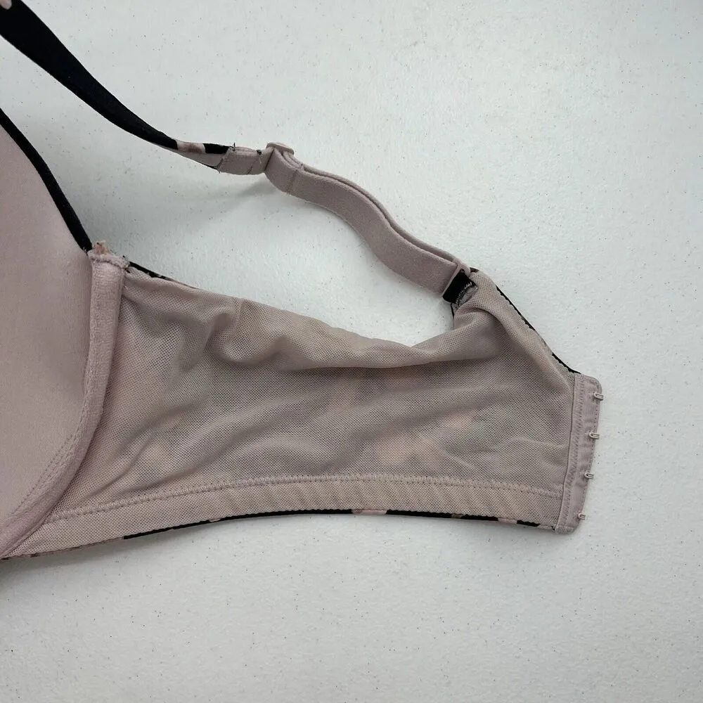 Cacique 44F Bra True Embrace T-Shirt Balconette Lightly Lined Floral Underwired - Image 10