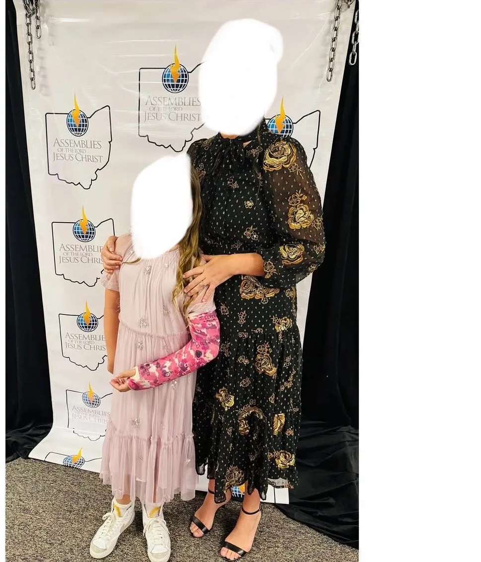 EXPRESS | BLACK METALLIC FLORAL EMBROIDERED TIERED TIE NECK MIDI DRESS XL - Image 6